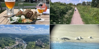 Ygeia geniet van de zomer